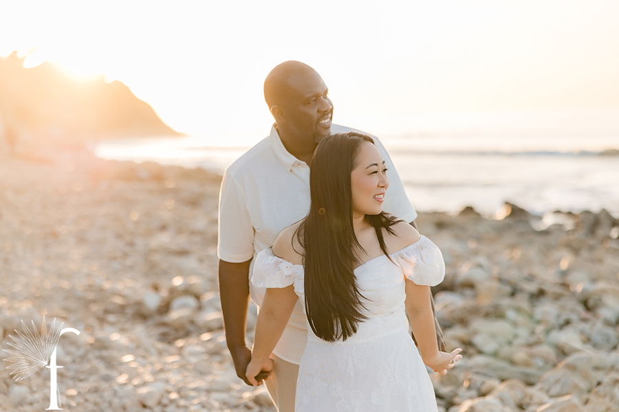 Palos Verdes Malaga Cove Plaza Engagement | Kimberly & Jason