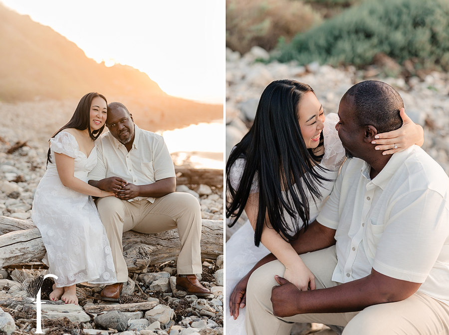Palos Verdes Malaga Cove Plaza Engagement | Kimberly & Jason
