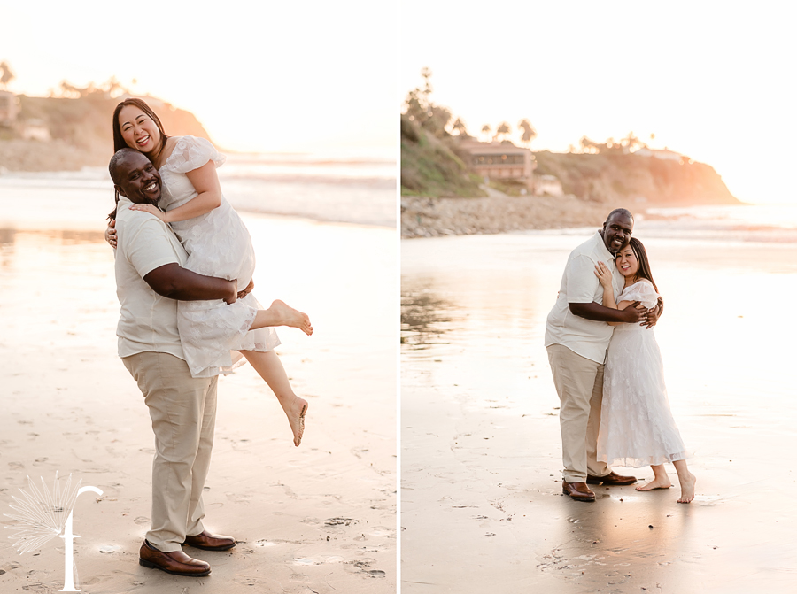 Palos Verdes Malaga Cove Plaza Engagement | Kimberly & Jason