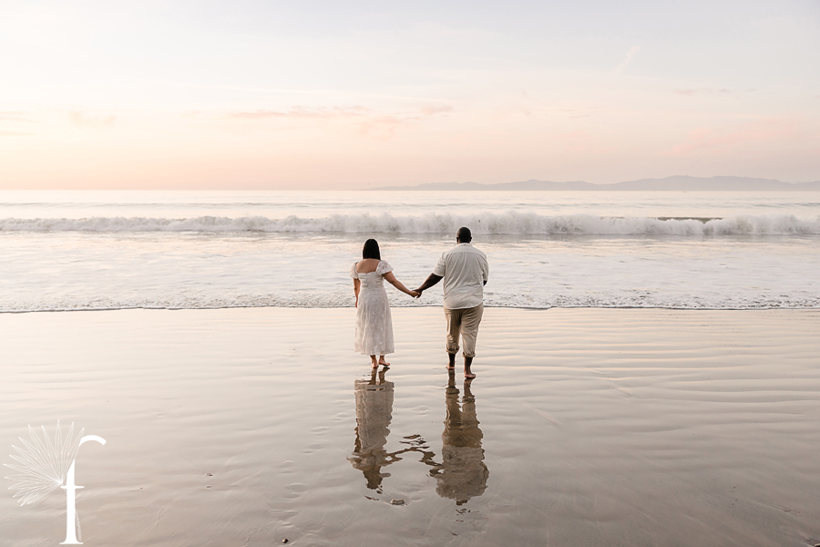Palos Verdes Malaga Cove Plaza Engagement | Kimberly & Jason