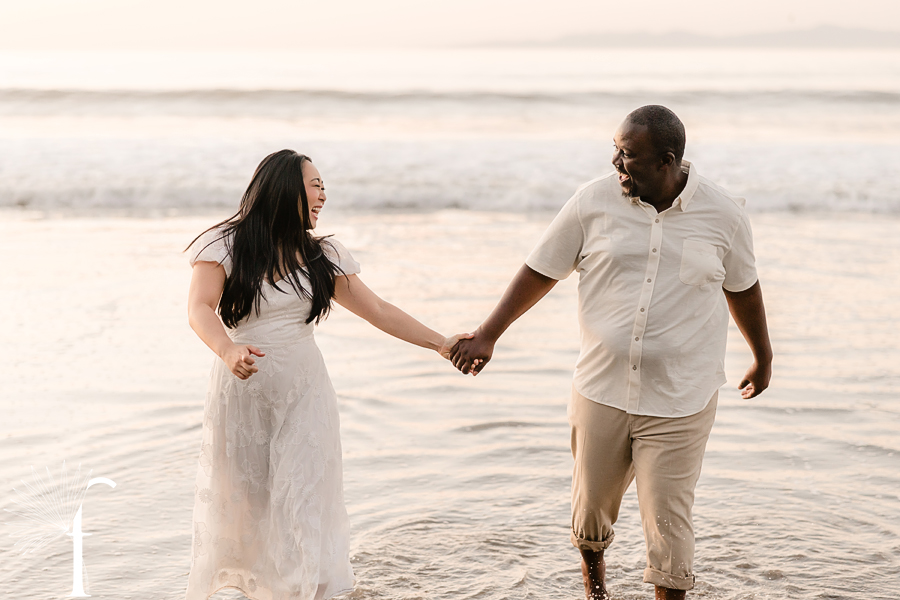 Palos Verdes Malaga Cove Plaza Engagement | Kimberly & Jason