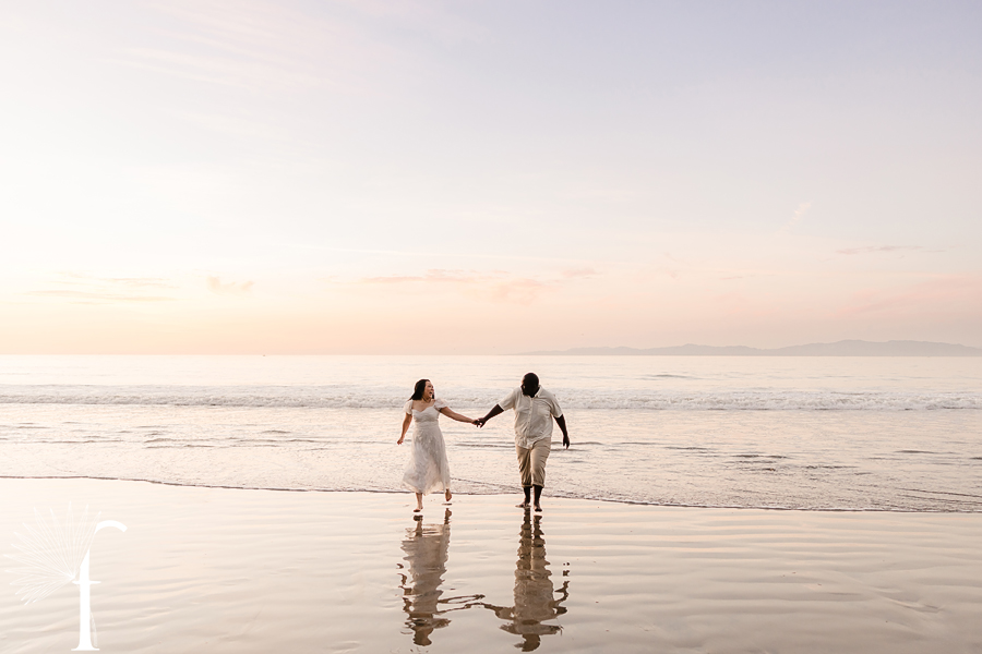 Palos Verdes Malaga Cove Plaza Engagement | Kimberly & Jason