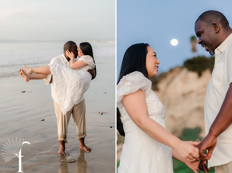 Palos Verdes Malaga Cove Plaza Engagement | Kimberly & Jason