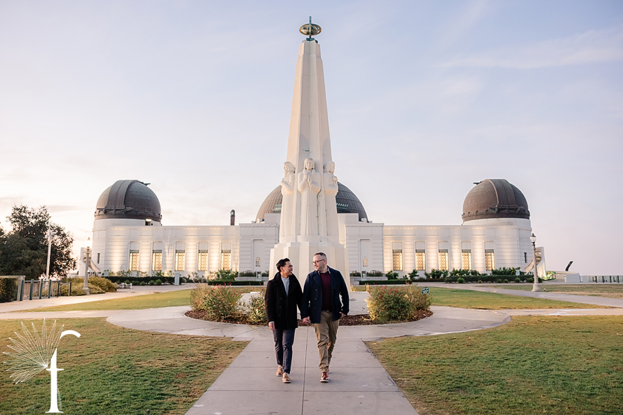 Sunrise Griffith Observatory Engagement | James & Nevin 