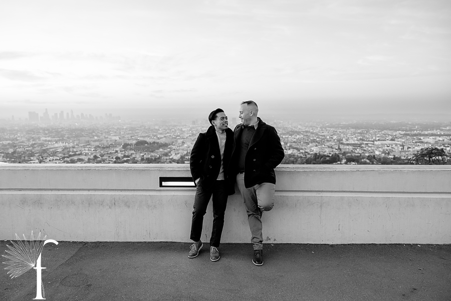 Sunrise Griffith Observatory Engagement | James & Nevin 