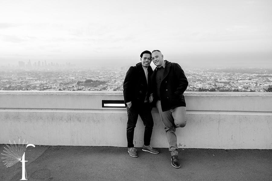 Sunrise Griffith Observatory Engagement | James & Nevin 