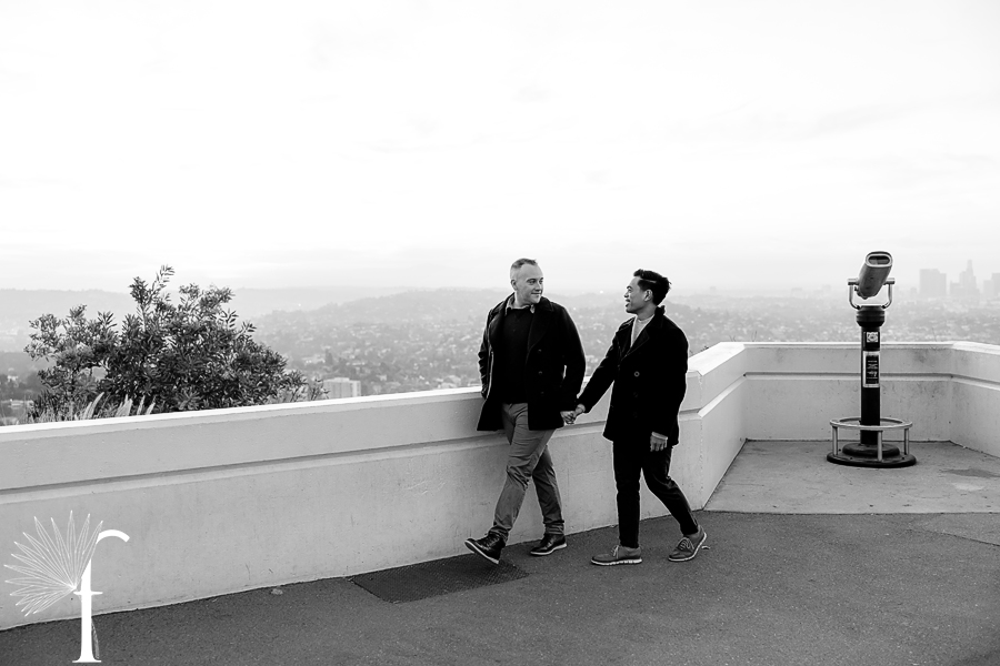 Sunrise Griffith Observatory Engagement | James & Nevin 