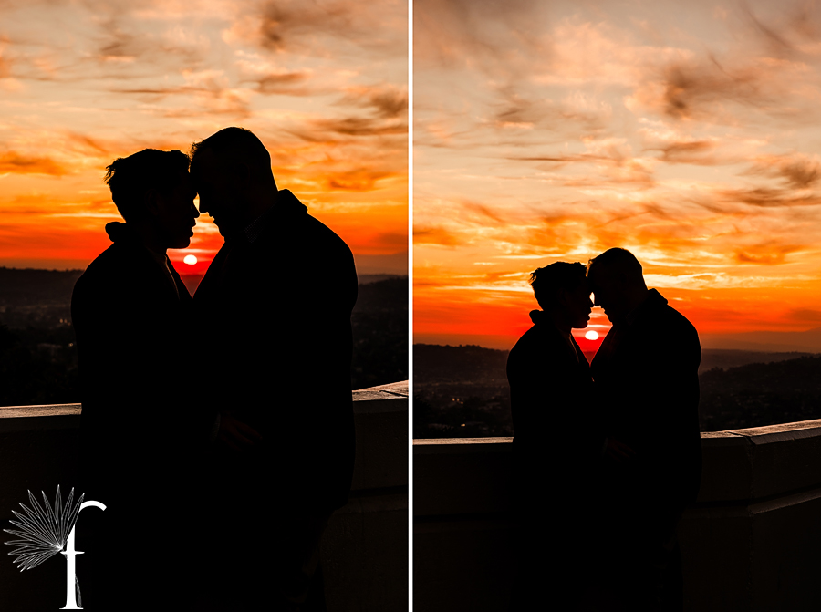 Sunrise Griffith Observatory Engagement | James & Nevin 