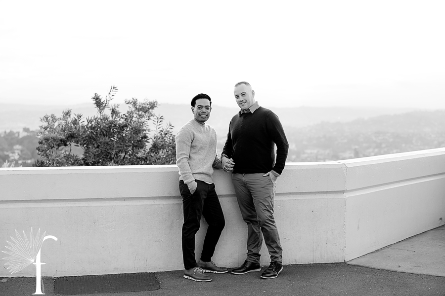 Sunrise Griffith Observatory Engagement | James & Nevin 