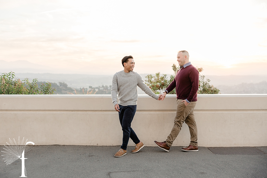 Sunrise Griffith Observatory Engagement | James & Nevin 