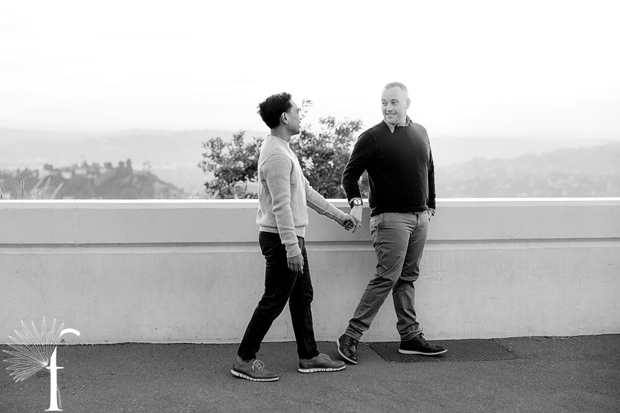 Sunrise Griffith Observatory Engagement | James & Nevin 