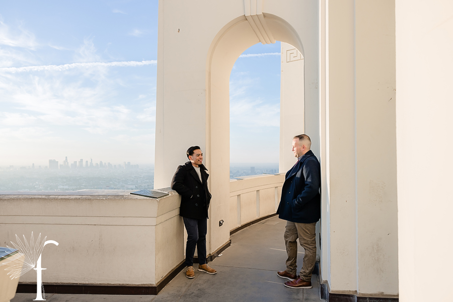 Sunrise Griffith Observatory Engagement | James & Nevin 