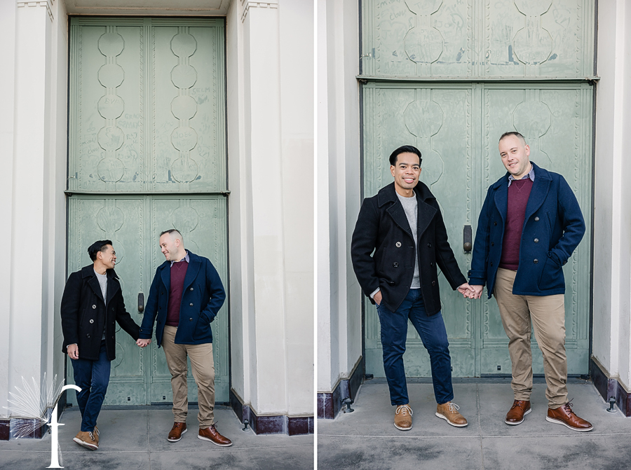 Sunrise Griffith Observatory Engagement | James & Nevin 