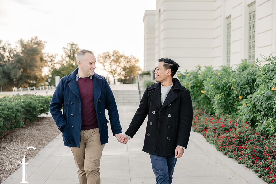 Sunrise Griffith Observatory Engagement | James & Nevin 