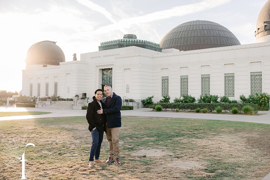 Sunrise Griffith Observatory Engagement | James & Nevin 