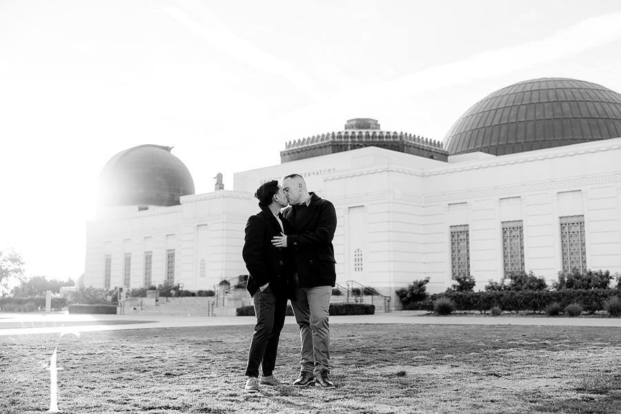 Sunrise Griffith Observatory Engagement | James & Nevin 