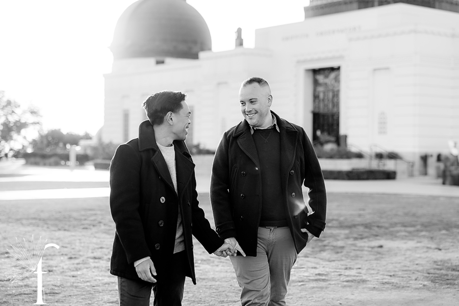 Sunrise Griffith Observatory Engagement | James & Nevin 