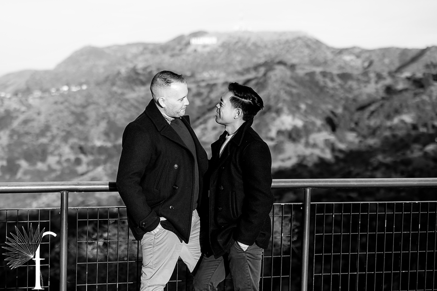 Sunrise Griffith Observatory Engagement | James & Nevin 