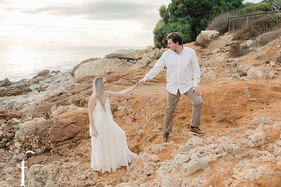 Terranea Resort Engagement Palos Verdes | Victoria & Zach
