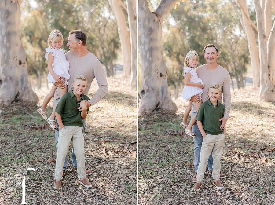 Palos Verdes Eucalyptus Path Family Portraits | Aronson Family 