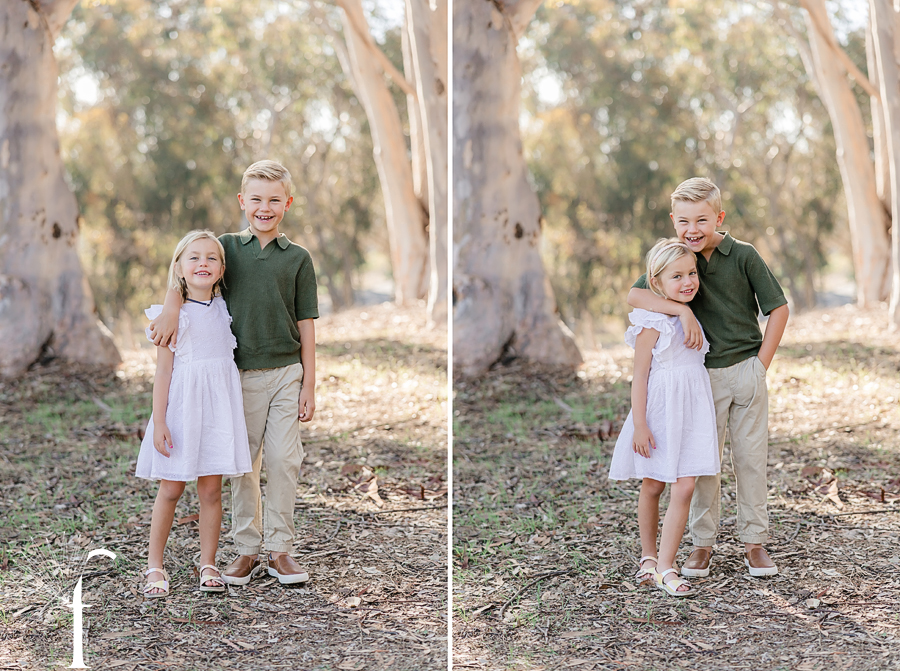 Palos Verdes Eucalyptus Path Family Portraits | Aronson Family 