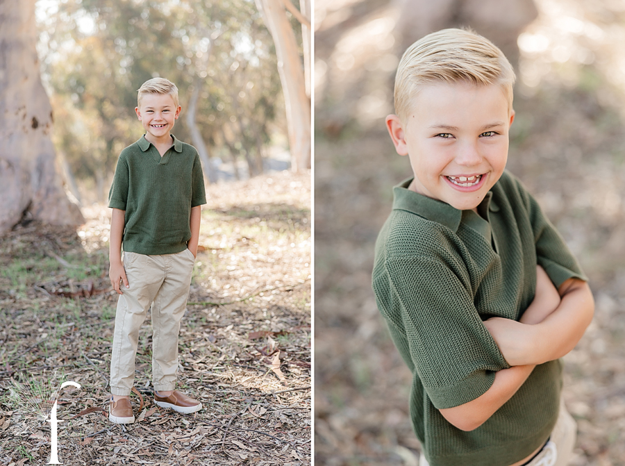Palos Verdes Eucalyptus Path Family Portraits | Aronson Family 