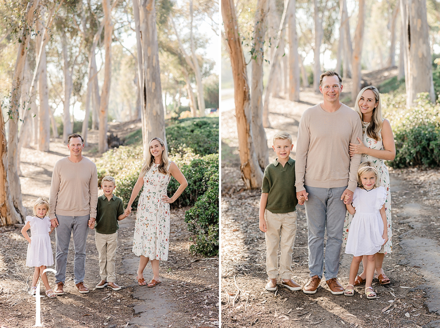 Palos Verdes Eucalyptus Path Family Portraits | Aronson Family 