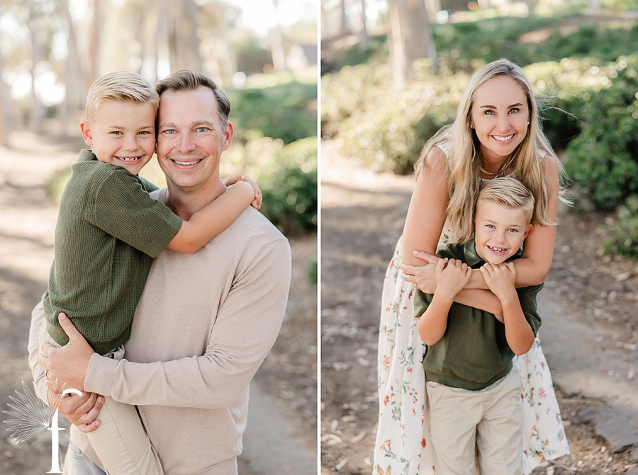 Palos Verdes Eucalyptus Path Family Portraits | Aronson Family 