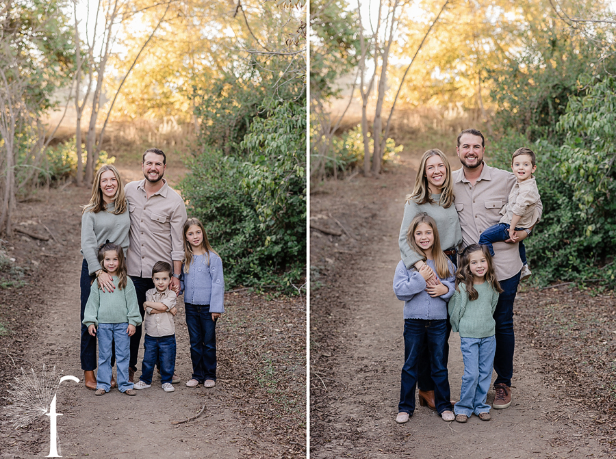 Rolling Hills Horse Trail Family Portraits | Alyssa Family 