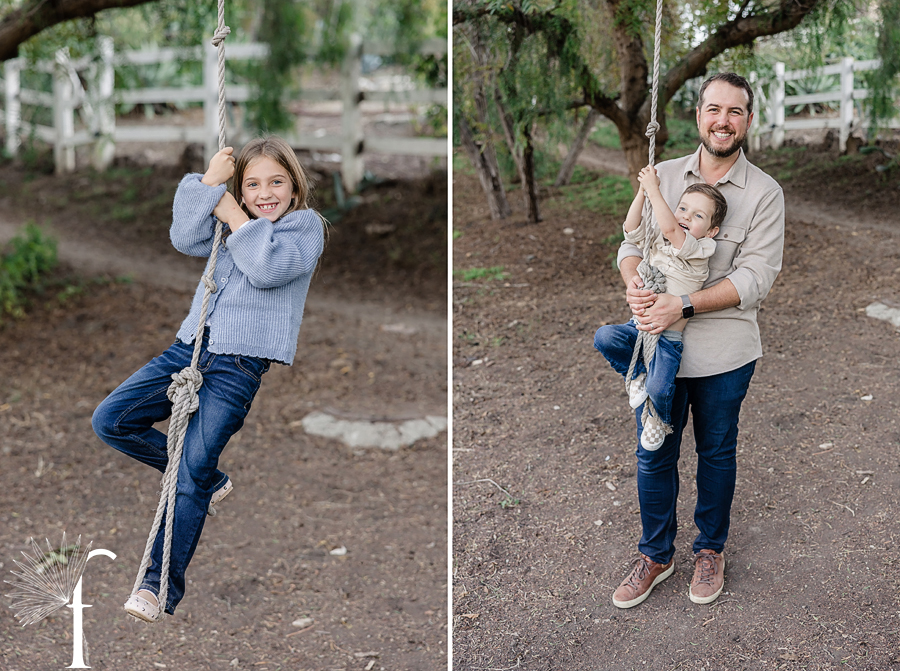 Rolling Hills Horse Trail Family Portraits | Alyssa Family 