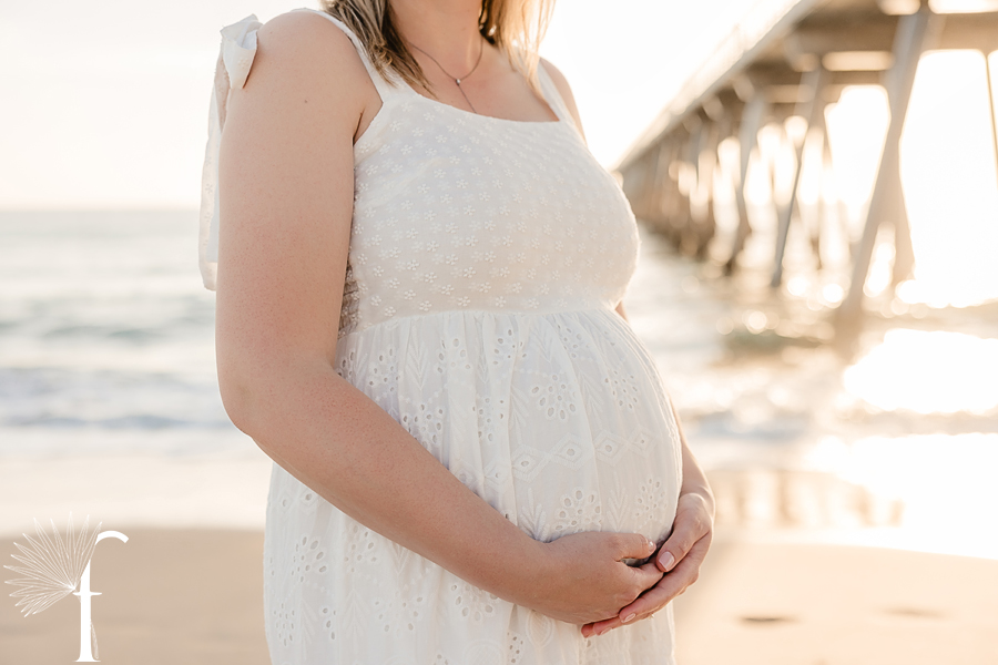Hermosa Beach Maternity Portraits | Audrey & Rob