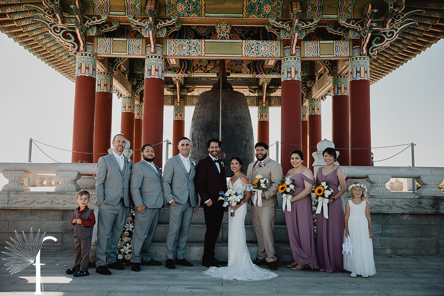 Korean Friendship Bell San Pedro Wedding | Jasmine & Bryan
