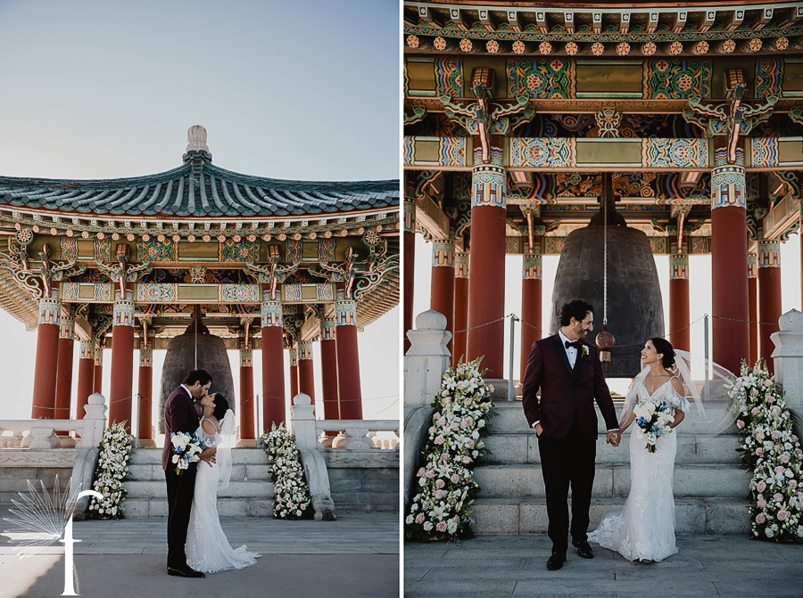 Korean Friendship Bell San Pedro Wedding | Jasmine & Bryan