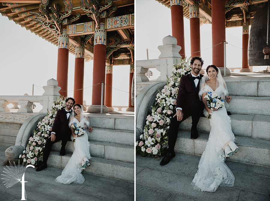 Korean Friendship Bell San Pedro Wedding | Jasmine & Bryan