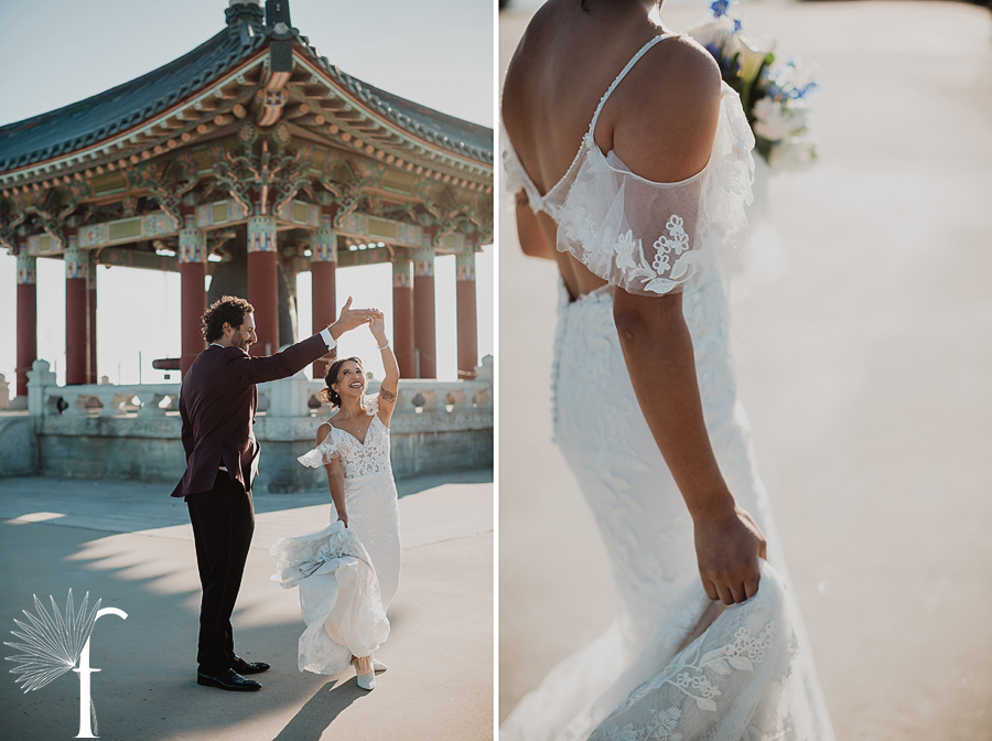 Korean Friendship Bell San Pedro Wedding | Jasmine & Bryan