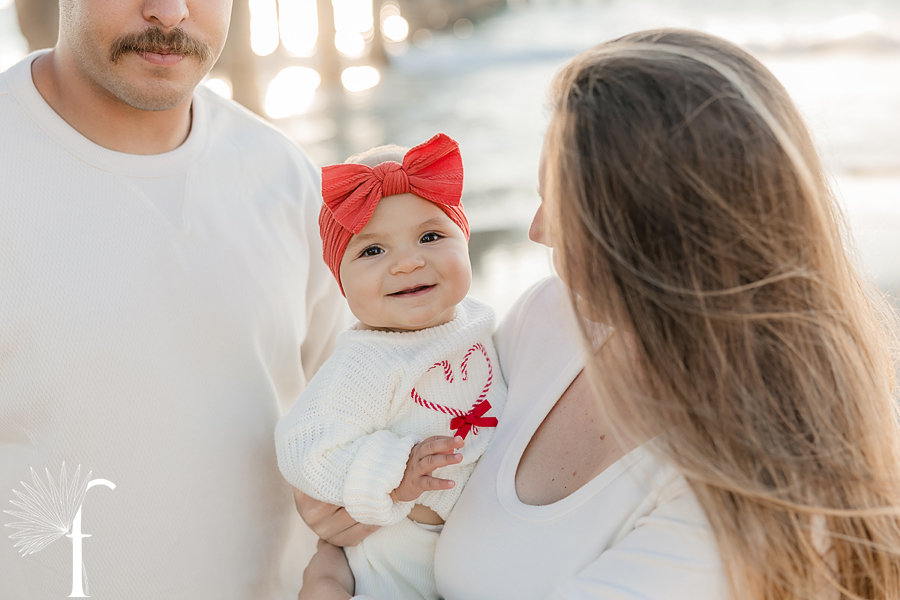 Manhattan Beach Family Holiday Portraits | Justine & Dillon