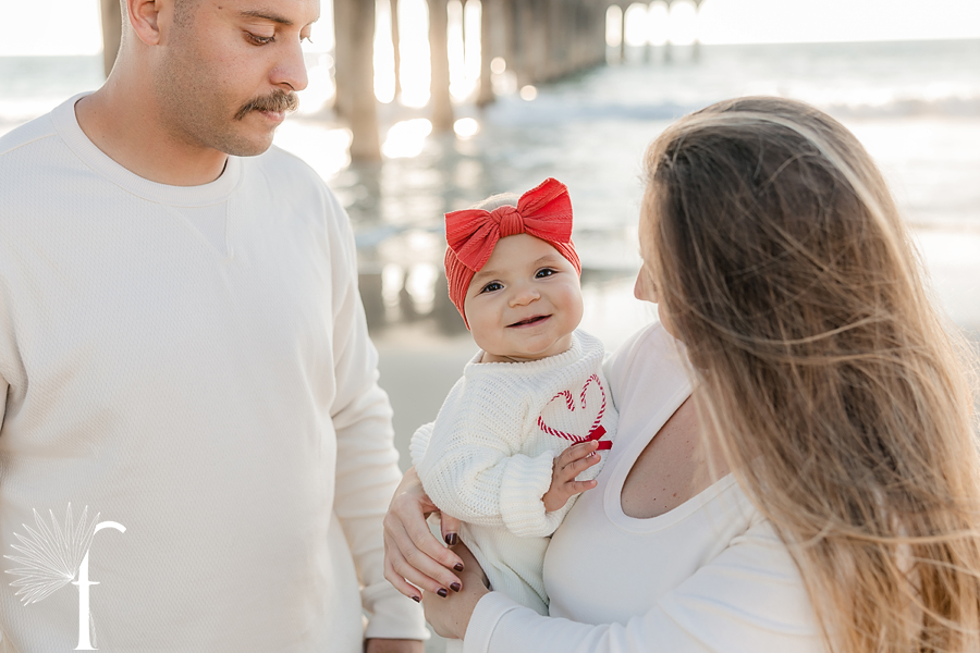 Manhattan Beach Family Holiday Portraits | Justine & Dillon