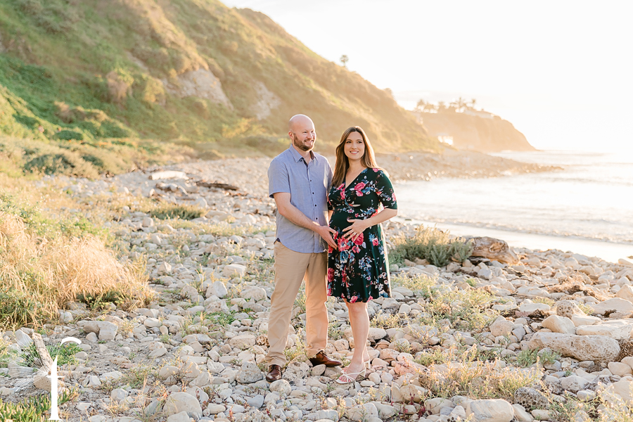 PV Beach Maternity | Jenny & Story 