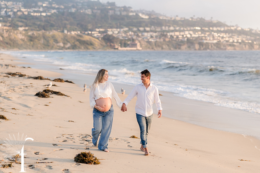 Torrance Beach Maternity | Tati & David 
