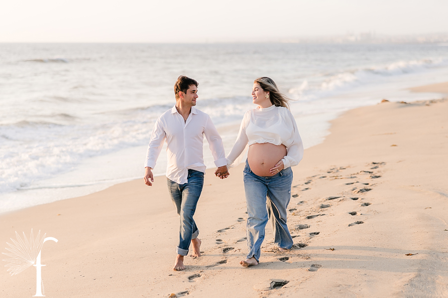 Torrance Beach Maternity | Tati & David 