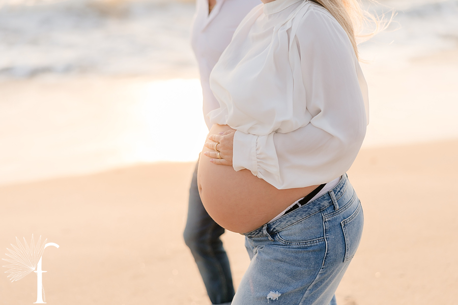 Torrance Beach Maternity | Tati & David 