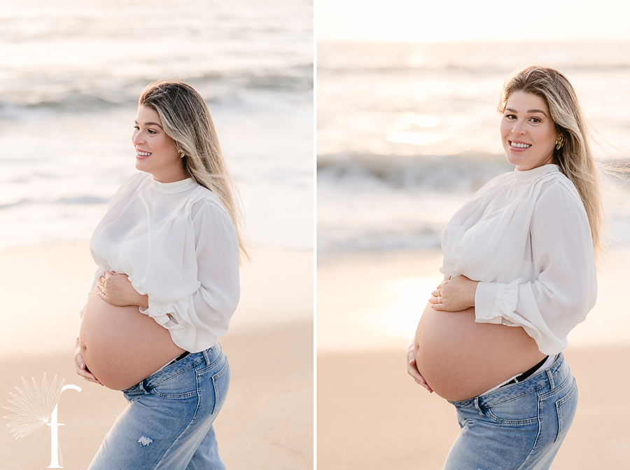 Torrance Beach Maternity | Tati & David 