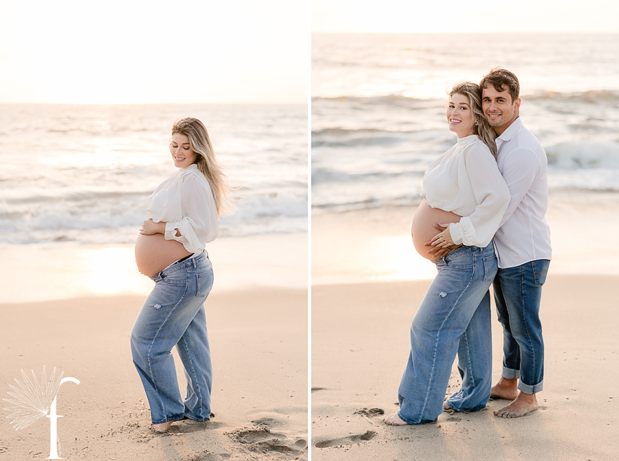 Torrance Beach Maternity | Tati & David 