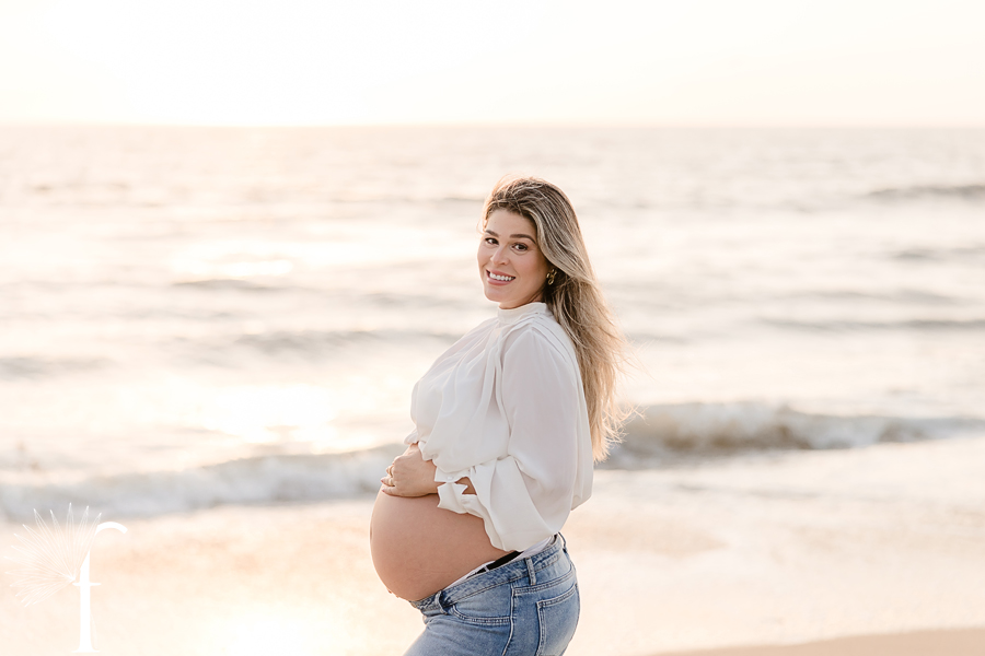 Torrance Beach Maternity | Tati & David 
