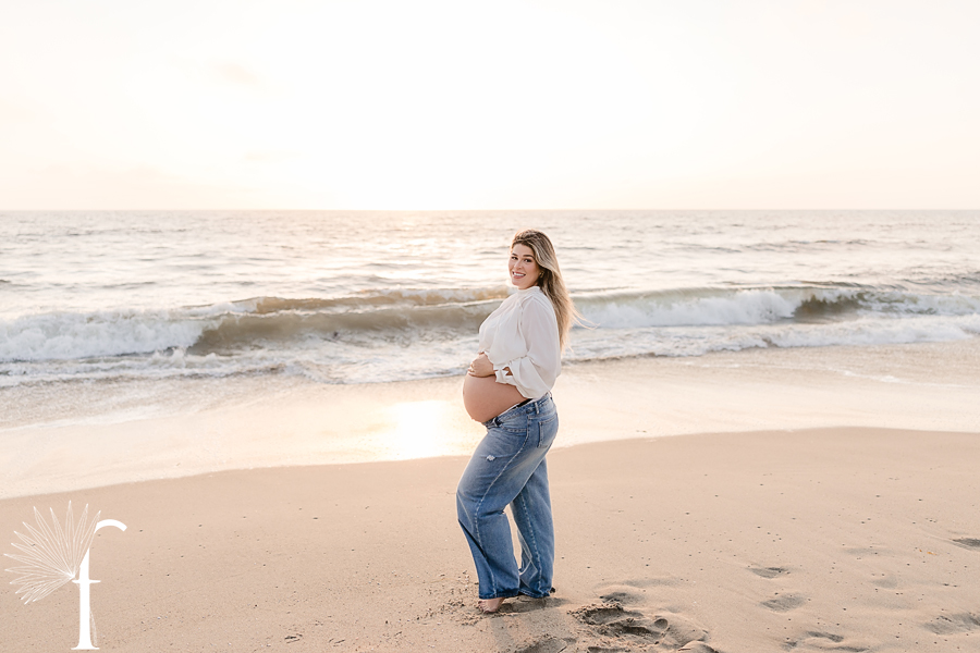 Torrance Beach Maternity | Tati & David 