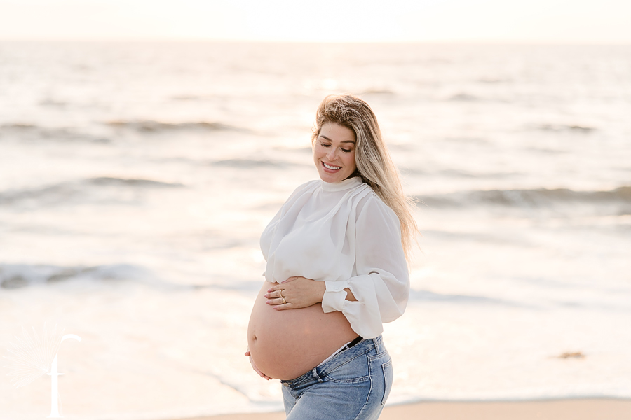 Torrance Beach Maternity | Tati & David 