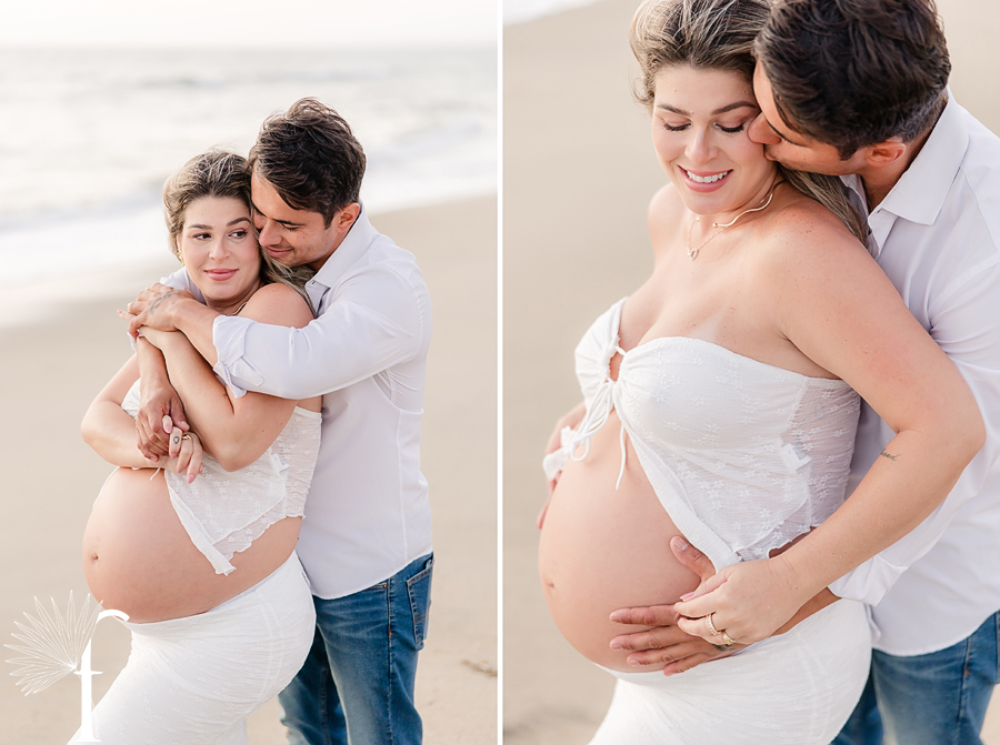 Torrance Beach Maternity | Tati & David 