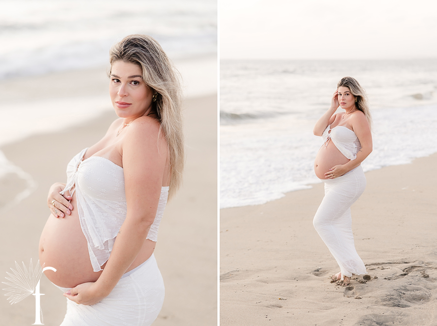 Torrance Beach Maternity | Tati & David 