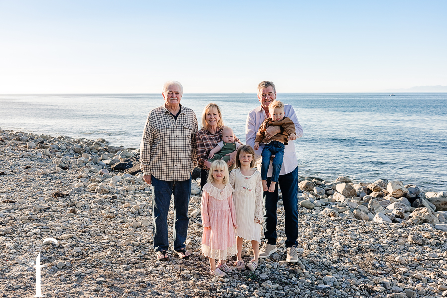 RAT Beach Extended Family Portraits | Lacey Family 