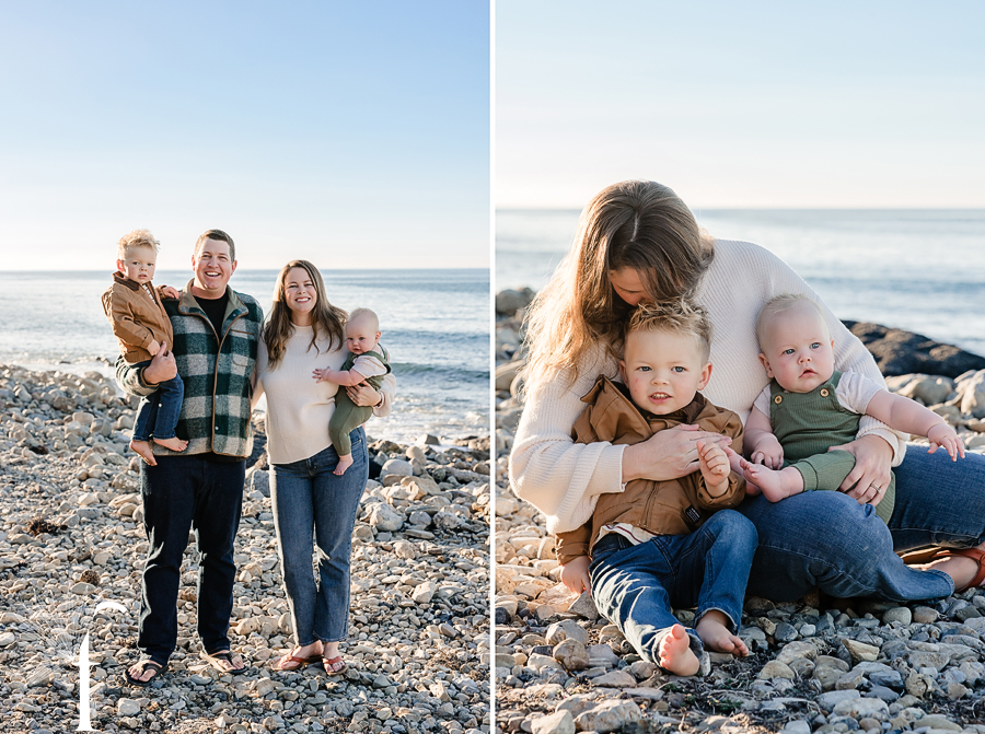 RAT Beach Extended Family Portraits | Lacey Family 